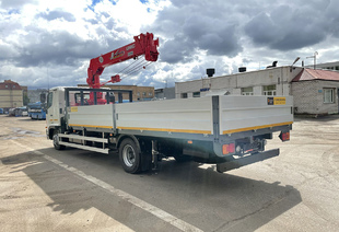 КРАН-МАНИПУЛЯТОР UNIC 554 (5т) НА БАЗЕ ШАССИ HINO 500 MUA (12т)